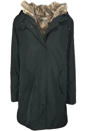 REFRIGUE Piumino Donna R69271 EVOLUTION FUR - NERO