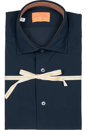 GRIGIO Camicia Uomo Jumper Unito Blu