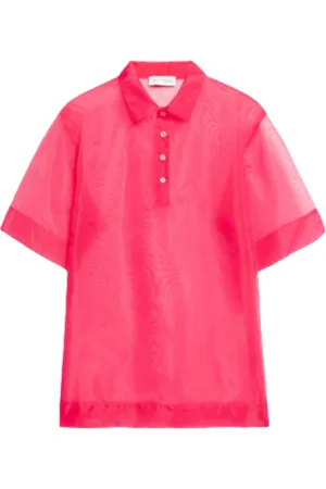 WEILI ZHENG Camicia Donna polo in organza