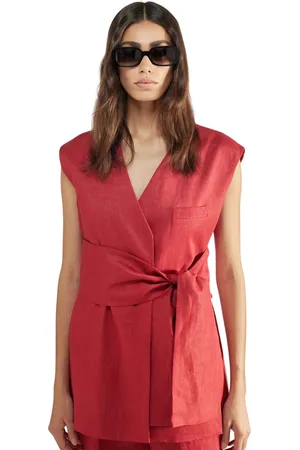LIVIANA CONTI Gilet Donna fusciacca