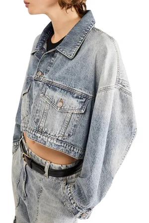 ERIKA CAVALLINI Giacchino Donna denim chiaro