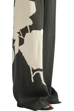 LIVIANA CONTI Pantalone Donna stampa floreale