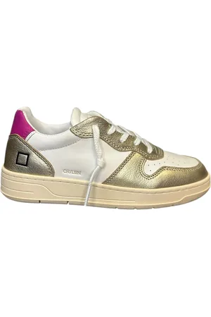 D.A.T.E. Donna COURT LAMINATED WHITE-PLATINUM