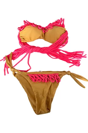FRANCESCA CONOCI Costume da bagno Donna 0002_archetti_fluo_fucsia Poliestere