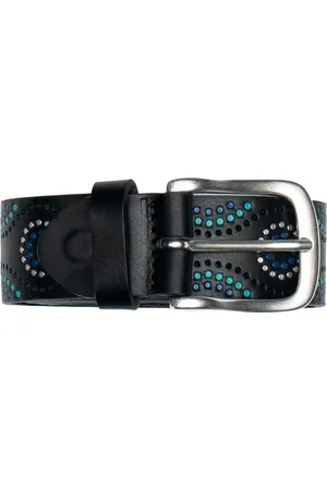 UNIFORM Cintura Borchie Ginza Leather Belt
