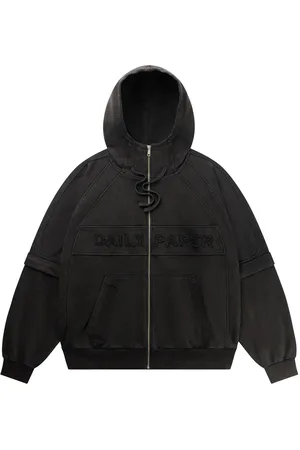 Daily paper Felpa garment wash jacket