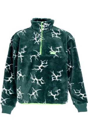 Huf Felpa Collo Alto Uomo Quake Sherpa 1/4 Zip