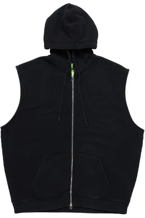 New Amsterdam Felpa Full Zip Sleeveless Hoodie