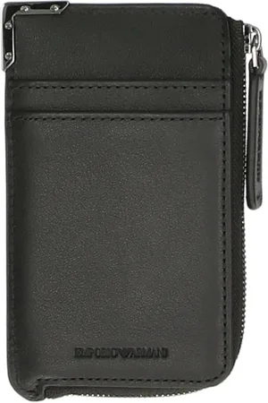 Emporio Armani Man Leather ard Holder Uomo Y4R630YQ82X-80001 Nero