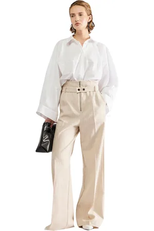 ERIKA CAVALLINI Pantalone Donna con cintura in vita