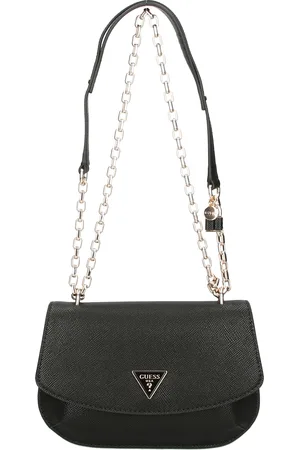 Guess ERRIN FRAME CLUTCH Donna hwvg8569210-bla Nero