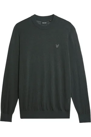 Lyle & Scott Maglione Tonal Eagle Merino Crew Neck J