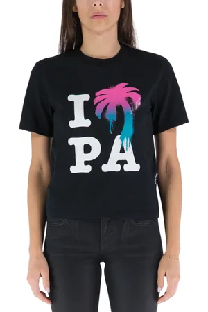 Palm Angels T-shirt Donna I Love Pa