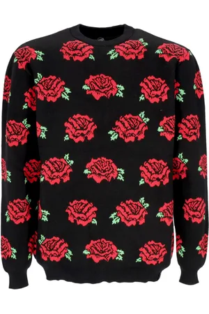 Santa Cruz Maglione Uomo Dressen Roses Knit Crew