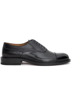 Dior Mocassino Oxford Stringato in Pelle Nera