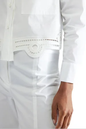 LIVIANA CONTI CAMICIA Donna con ricamo