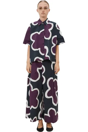MEIMEIJ Pantalone Donna a fantasia