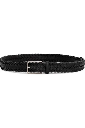 Bottega Veneta Cintura Padded in Pelle Motivo Intreccio
