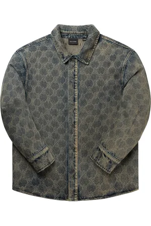 Daily paper Camicia shield laser denim shirt