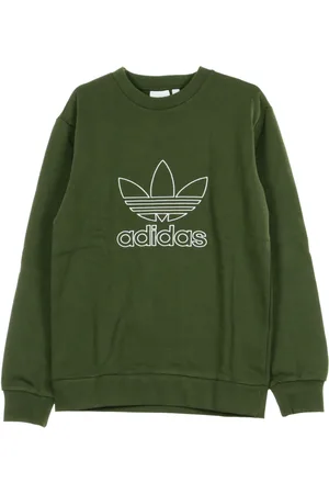 adidas Felpa Girocollo Uomo Outline Line Crew