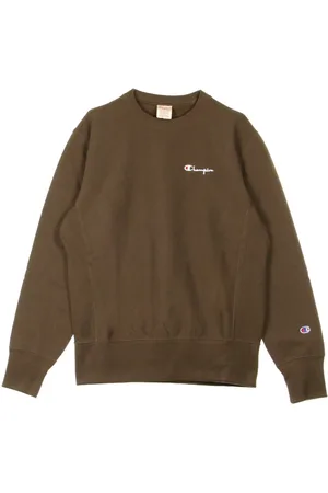 Champion Felpa Girocollo Uomo Reverse Weave Dark Red