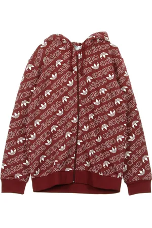 adidas Felpa Cappuccio Zip Uomo Monogram Fz
