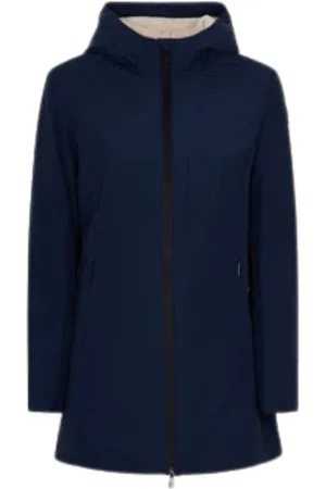 sunseeker Giubbotto Donna Aurelia long velour Navy