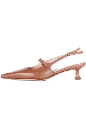 ANNA F. Scarpe con Tacco Cammello