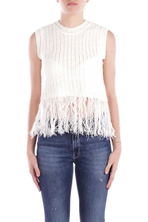 Max Mara Top Bianco