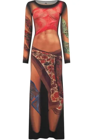 Marine Serre Maxi dress