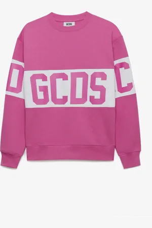 GCDS FELPA BAND LOGO CREWNECK