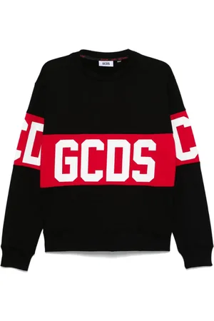 GCDS FELPA BAND LOGO CREWNECK