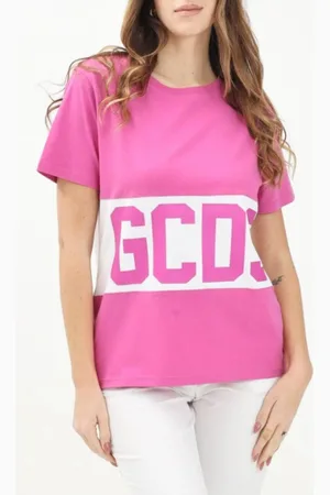 GCDS T-SHIRT BAND LOGO REGULAR T-SHIRT