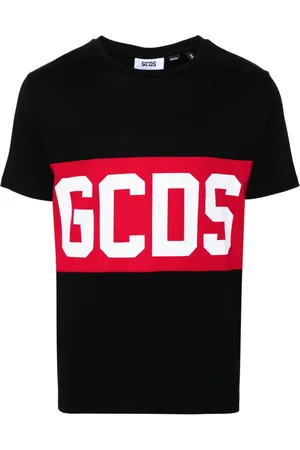 GCDS T-SHIRT BAND LOGO REGULAR T-SHIRT