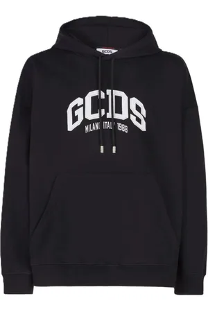 GCDS FELPA LOUNGE LOGO HOODIE