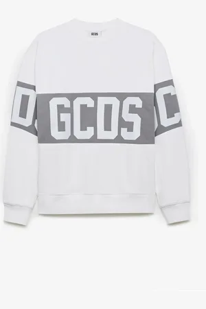 GCDS FELPA BAND LOGO CREWNECK