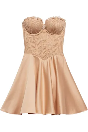 ANIYE BY Abito corto ZIRA Donna decollete con bustino in pizzo