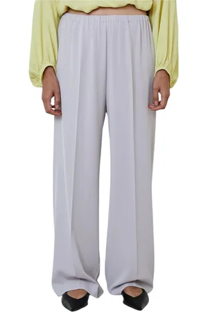 MEIMEIJ Pantalone palazzo Donna con elastico