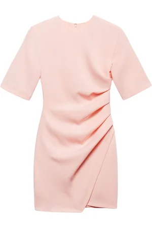 ANIYE BY Abito corto Bella mezza manica Donna drappeggio anteriore
