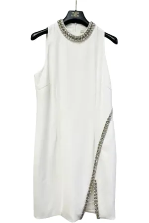 Trash and Luxury Vestito corto tubino smanicato Donna con applicazioni