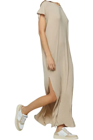 hinnominate Vestito lungo mezza manica Donna giro ampio