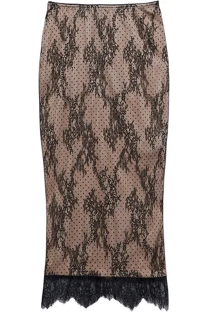 ANIYE BY Gonna midi LEONIE Donna fantasia pois e pizzo