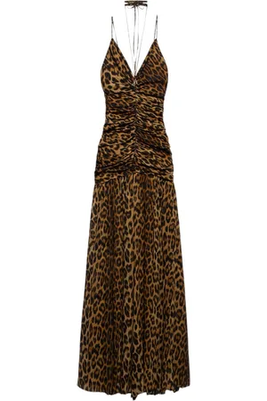 ANIYE BY Vestito lungo LILY maculato Donna drappeggiato
