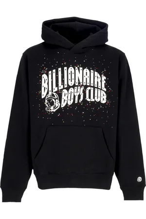 Billionaire Boys Club Felpa Leggera Cappuccio Uomo Embellished Arch Logo Popover Hooded