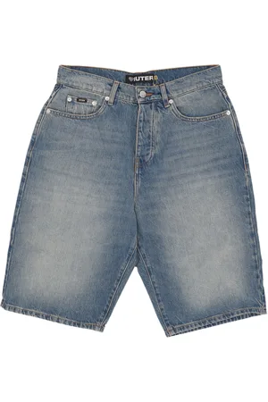 IUTER Jeans Corto Uomo Baggy Denim Shorts