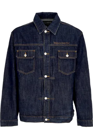 Billionaire Boys Club Giubbotto Jeans Uomo Script Logo Denim Jacket