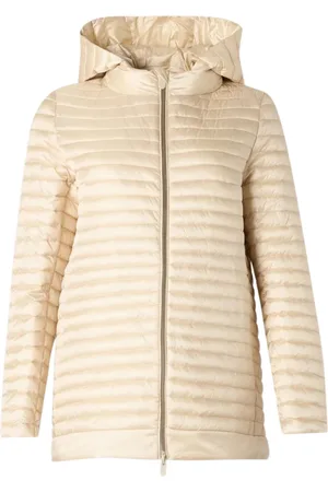 save the duck 100 Grammi Lungo Con Cappuccio Donna Alima Shore Beige