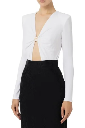 Elisabetta Franchi Body donna - body - avorio