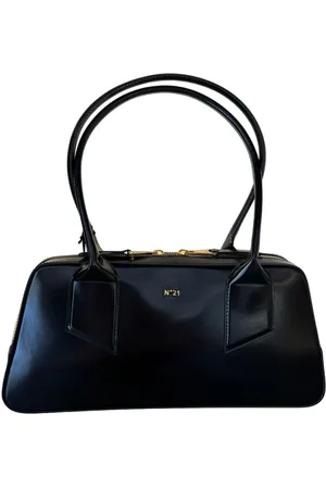 Nº21 Borse a spalla donna n21 - bauletto midi abrasivato - nero