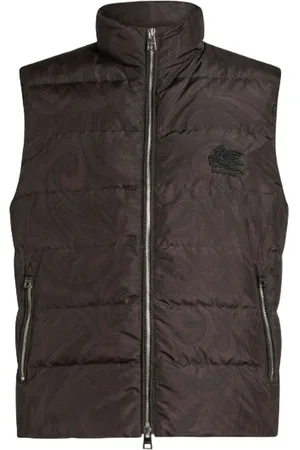 Etro Giacche uomo - mw down jacket travel vest bimaterial - nero